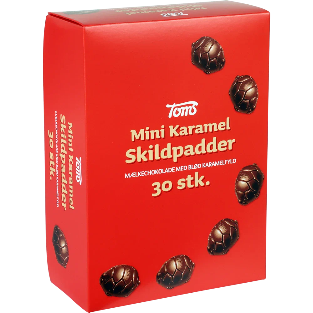 Toms Mini Skildpadder Karamel Vollmilch 30er