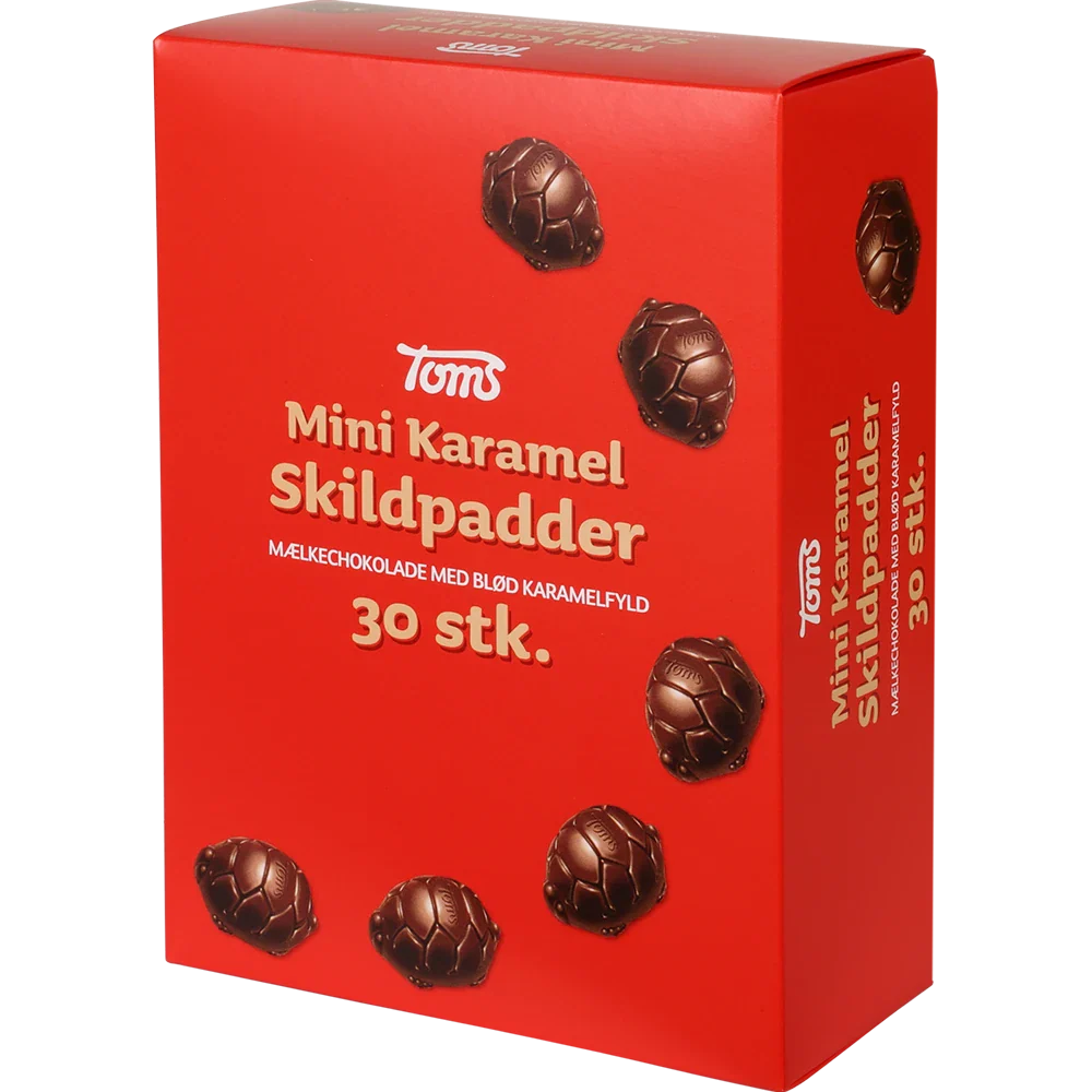 Toms Mini Skildpadder Karamel Vollmilch 30er