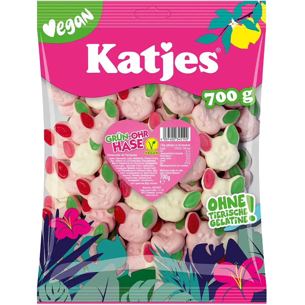 Katjes Grün-Ohr Hase