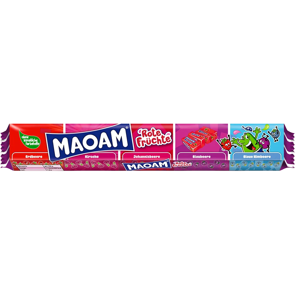 Haribo DE MAOAM Bloxx Vilde Røde Bær
