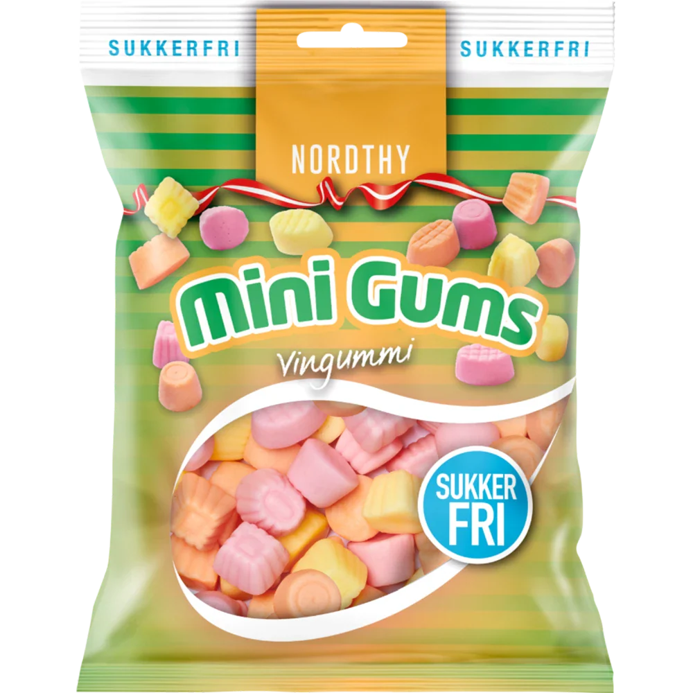 Nordthy Zuckerfrei Mini Gums