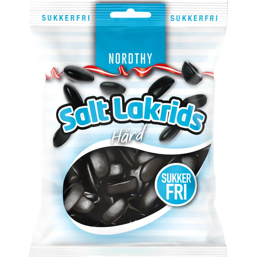 Nordthy Sockerfri Salt Lakrits