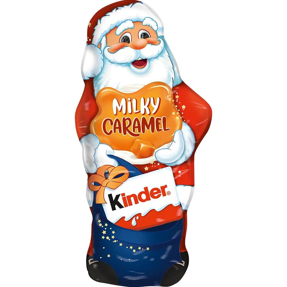 Ferrero Kinder Julemand Mælkechokolade og Karamel