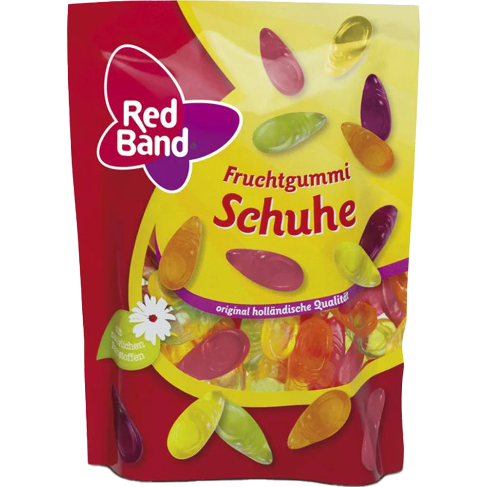 Red Band Fruchtgummi Schuhe