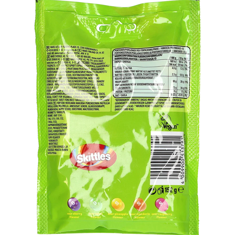 Skittles Crazy Sour