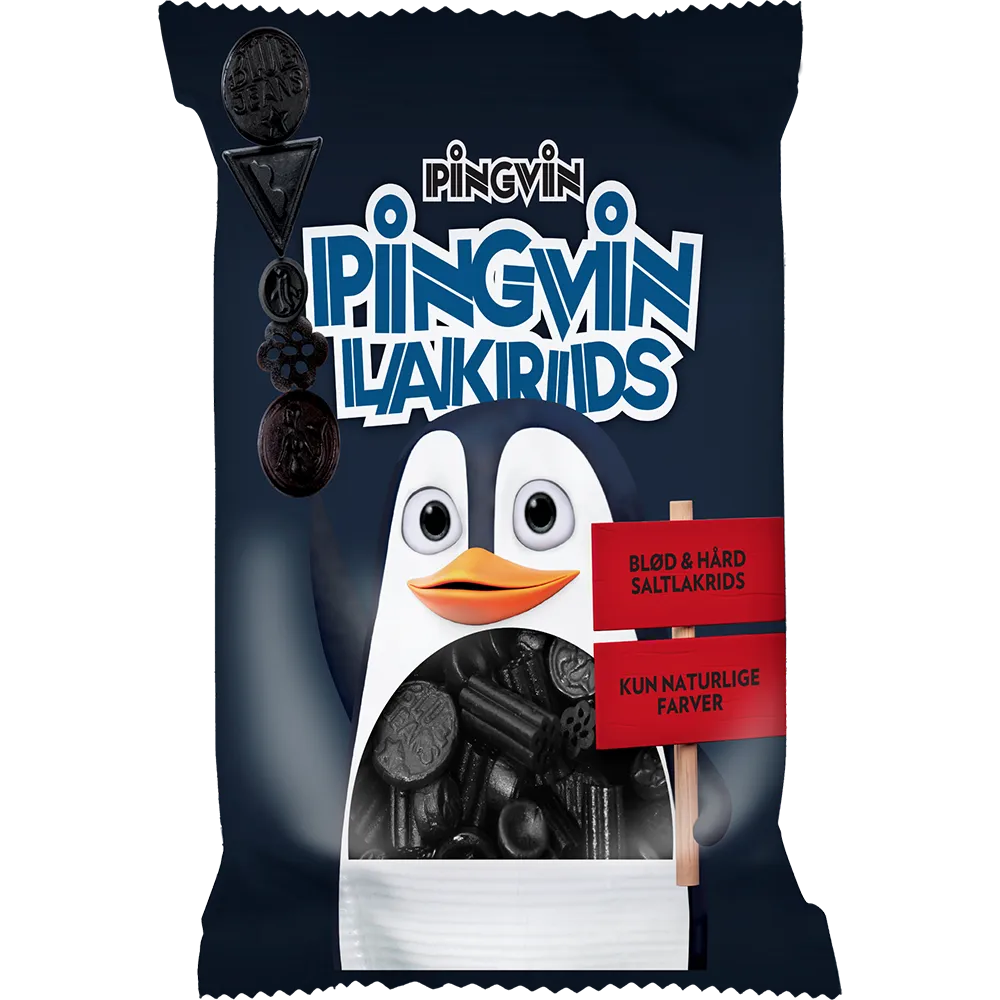 Toms slikposer Pingvin Lakrids