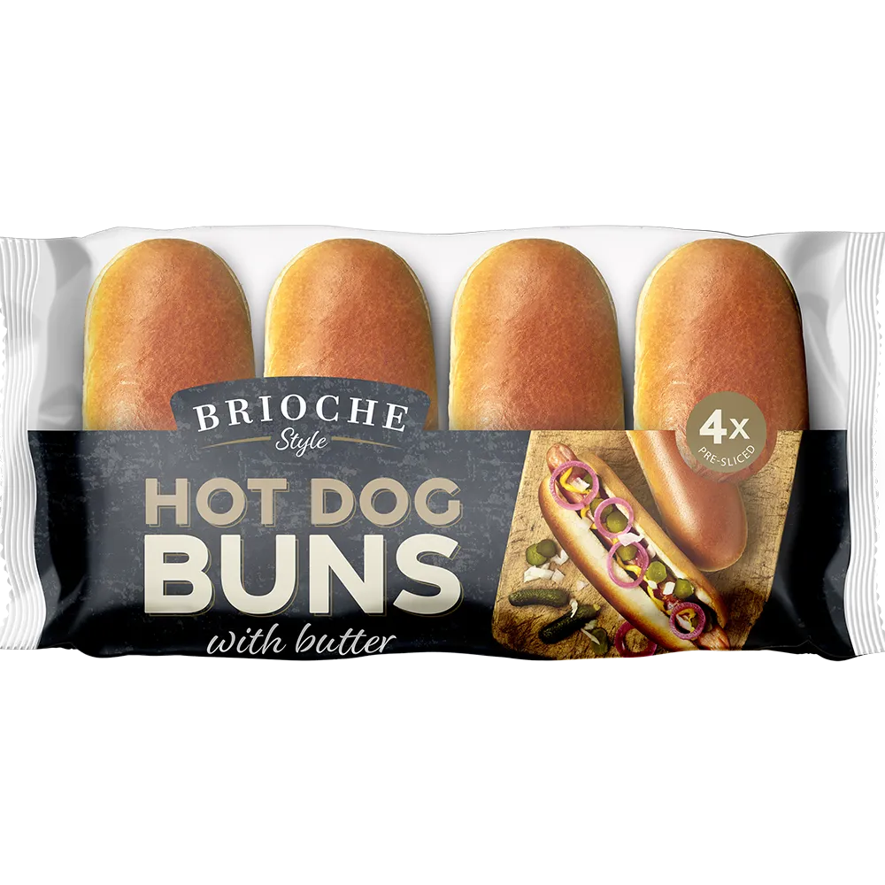 Nordthy Brioche Style Hotdog Buns