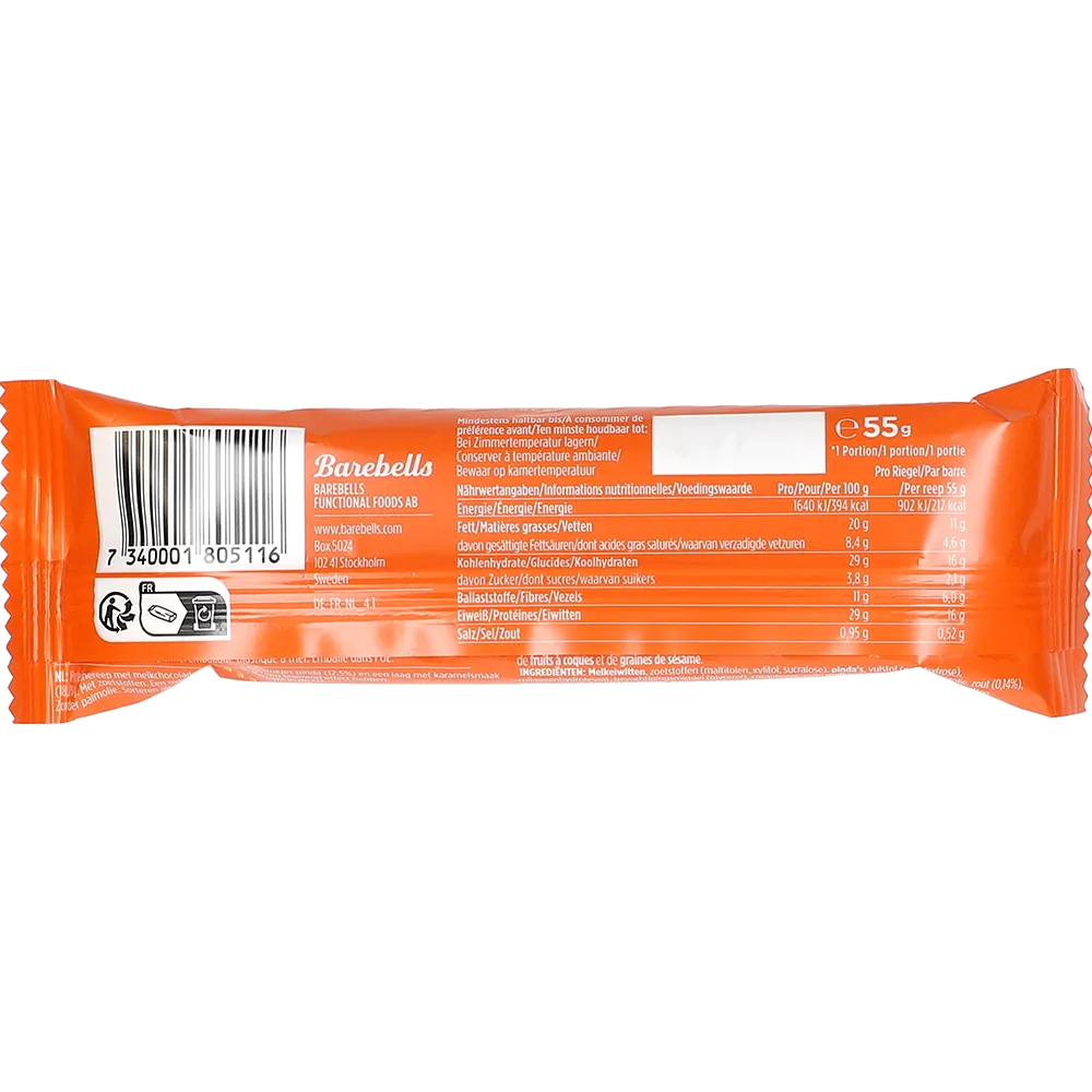 Barebells Soft Proteinriegel Salted Peanut Caramel