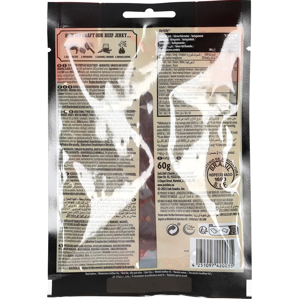 Jack Link's Beef Jerky Original