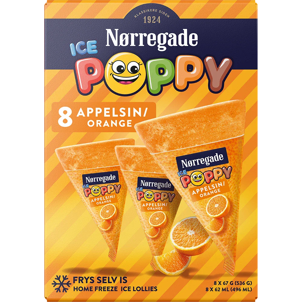 Ice Poppy Appelsin