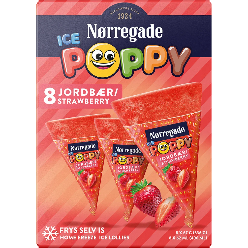 Ice Poppy Jordbær