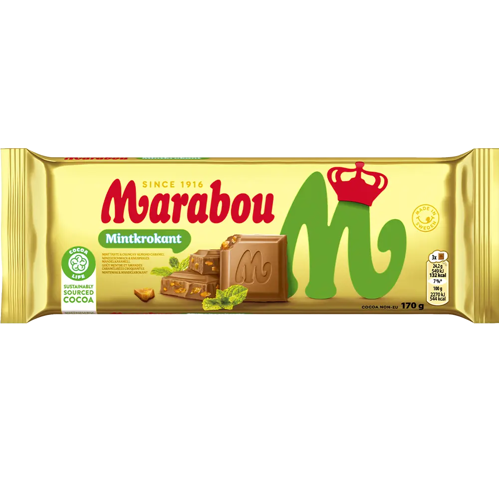 Marabou Mintkrokant