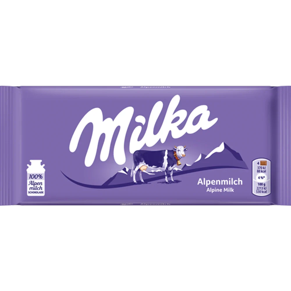 Mondelez Milka Alpenmjölk Chokladkaka
