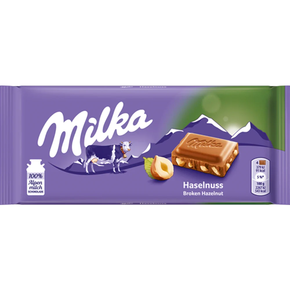 Mondelez Milka Tafel Haselnuss