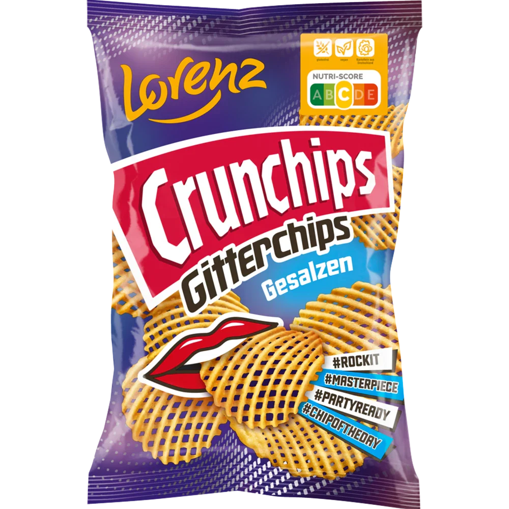 Lorenz Crunch. Saltad