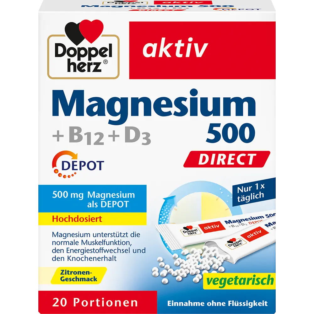 DH Magnesium 500+B12+D3 Depot direct