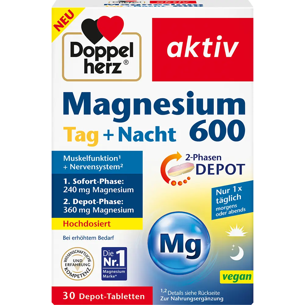 DH Magnesium 600 Tag + Nacht 2 Phasen-Depot