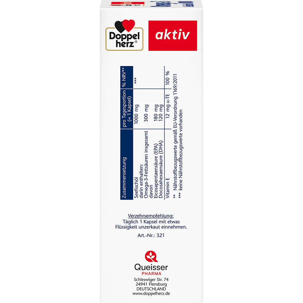 DH Omega-3 Seefischoel 1000mg