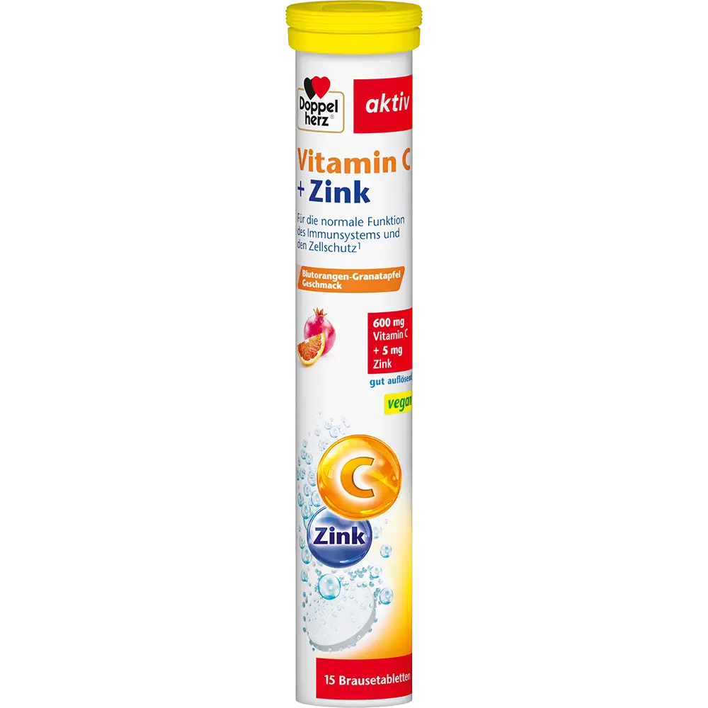 DH Vitamin C + Zink 15 Brausetbl.