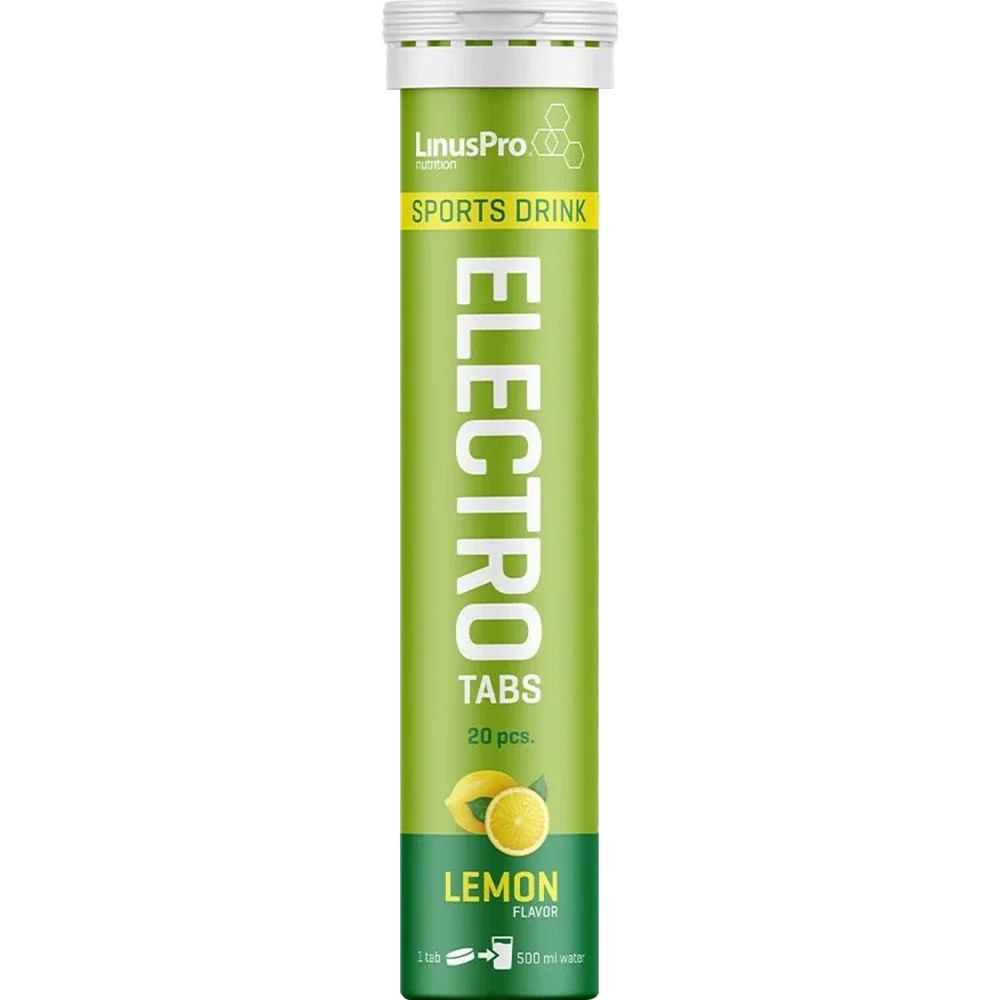 Linus Pro Elektrolyt Tabs Lemon