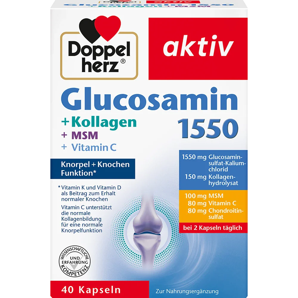 DH Glucosamin 1550+Kollagen+MSM Kaps.
