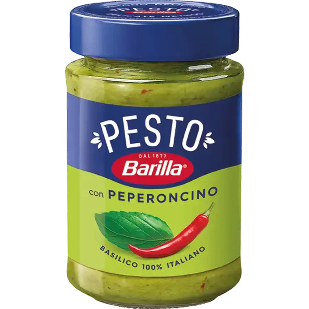 Barilla Pesto Basilico Peperoni