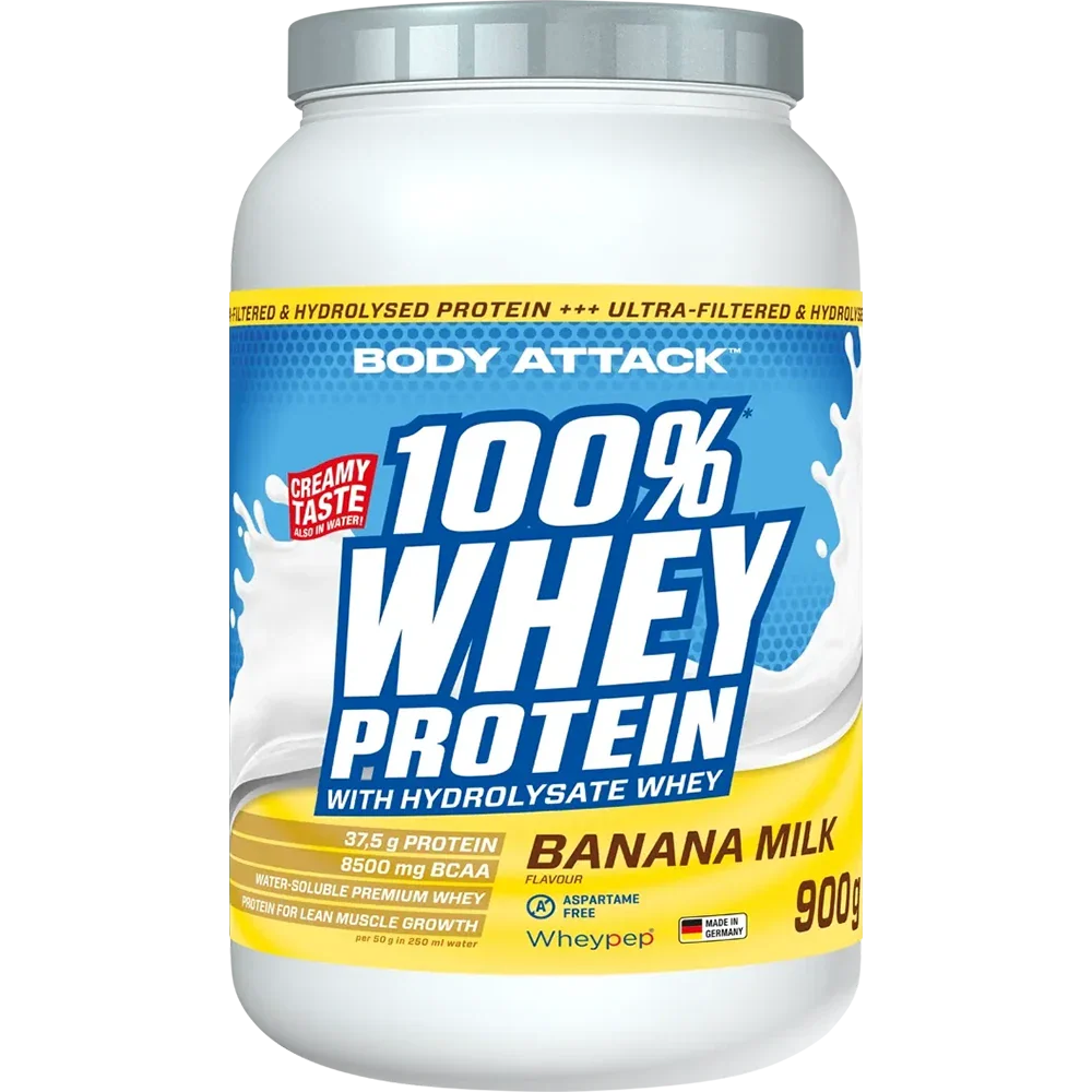 BA 100 % vassleprotein bananmjölk