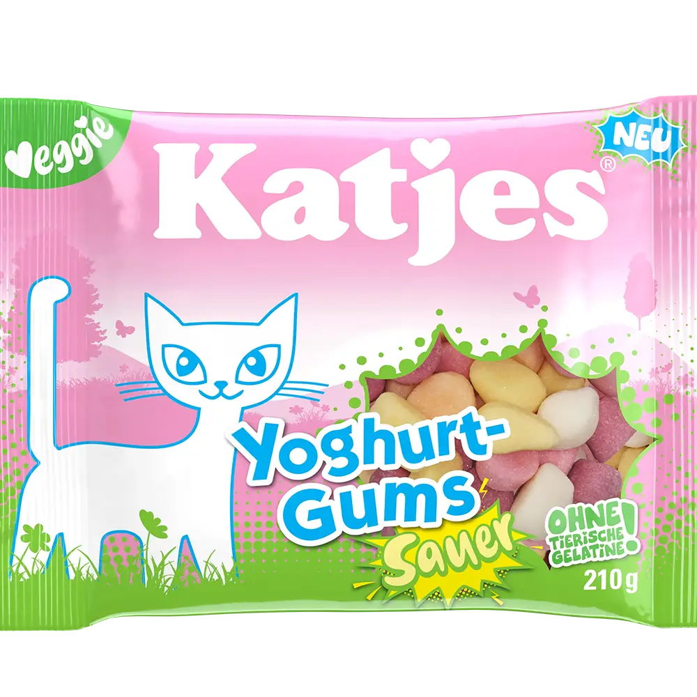 Katjes Yoghurt Gums Sauer