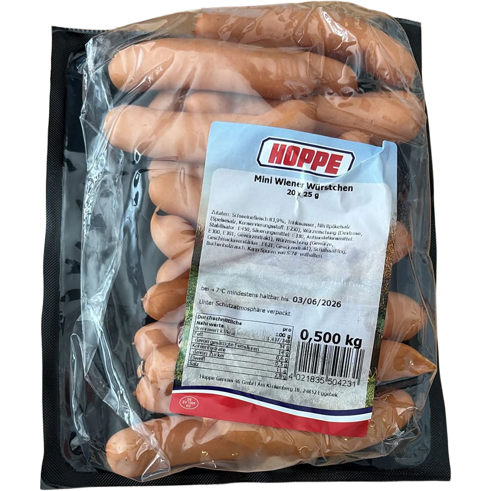 Hoppe Mini Wiener Würstchen