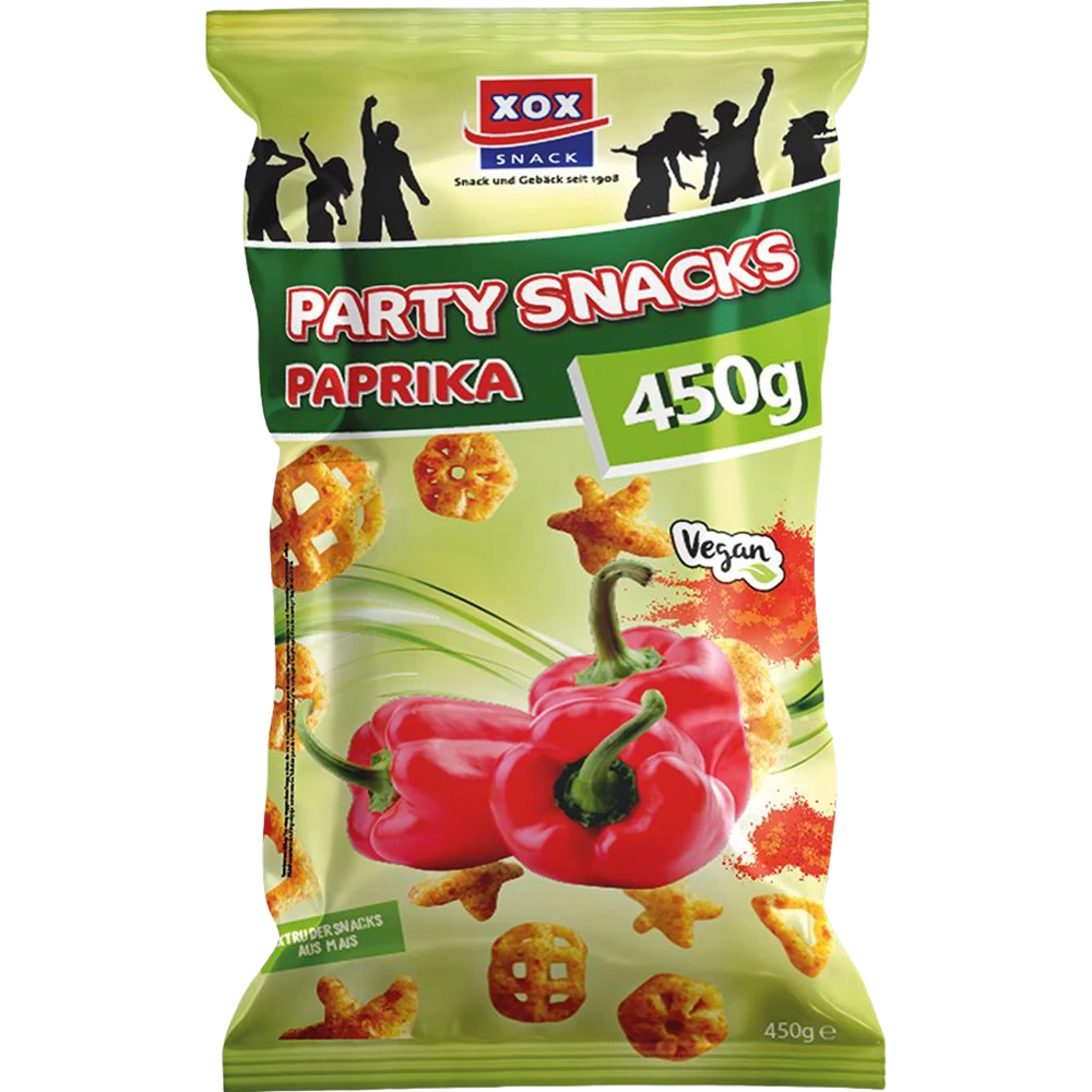 XOX Party Snacks Paprika Style