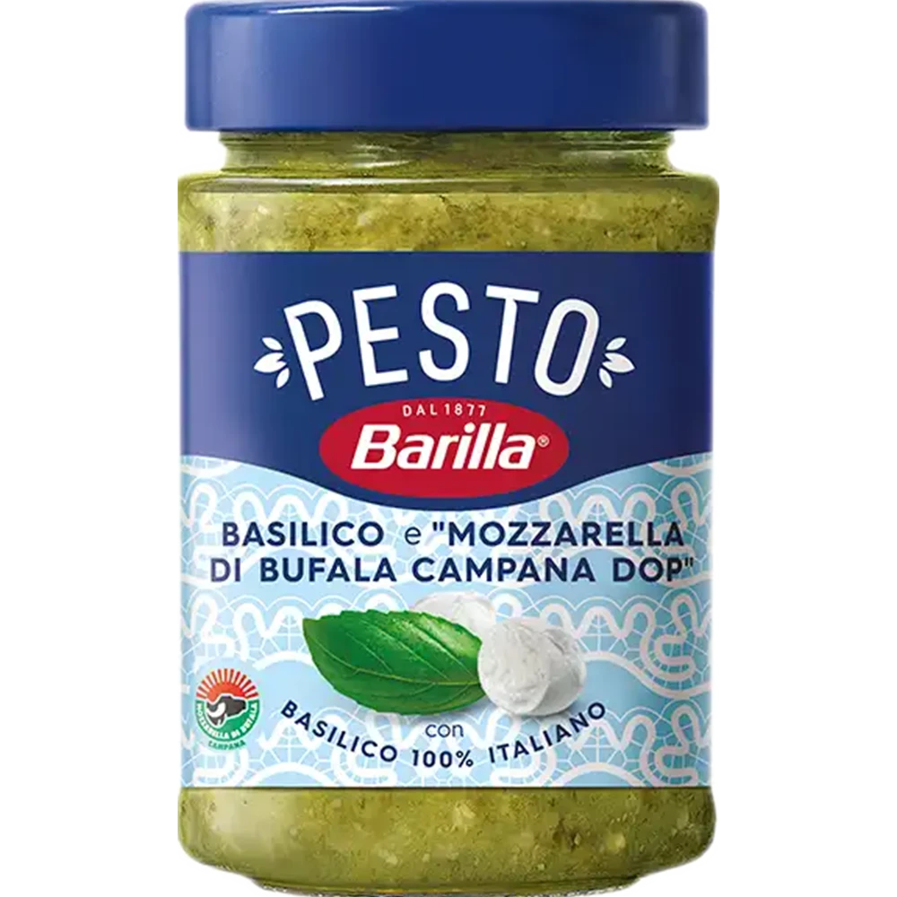 Barilla Pesto Basilico Mozarella