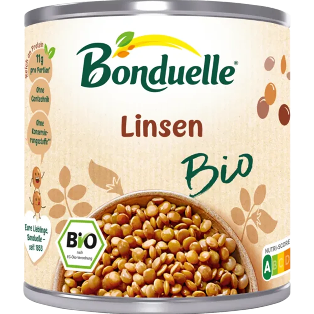 Bonduelle Bio Linsen