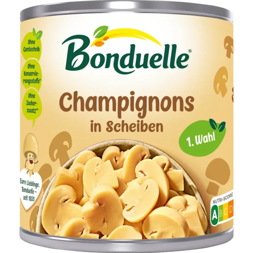 Bonduelle Champignons in Scheiben 1. Wahl