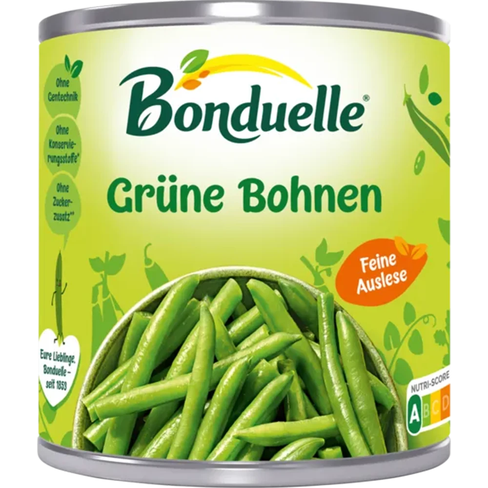 Bonduelle Grüne Bohnen Feine Auslese