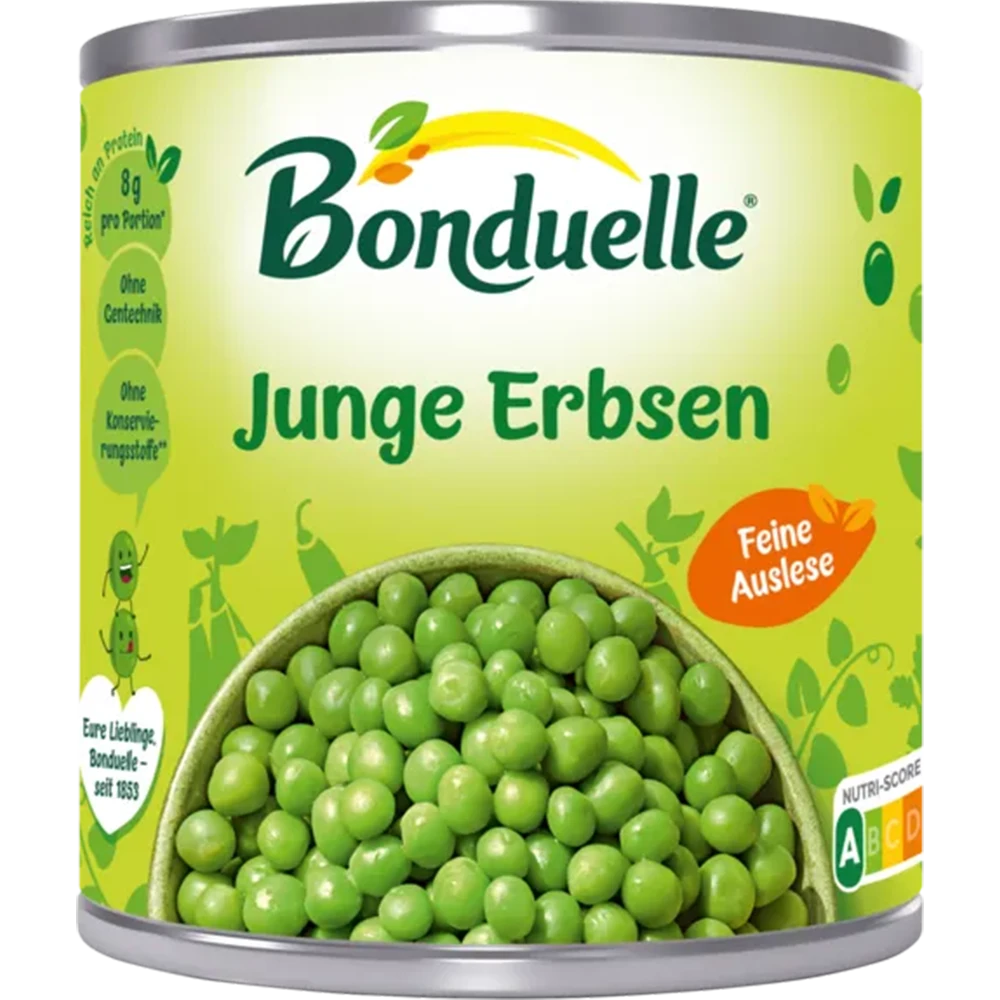 Bonduelle Junge Erbsen Feine Auslese