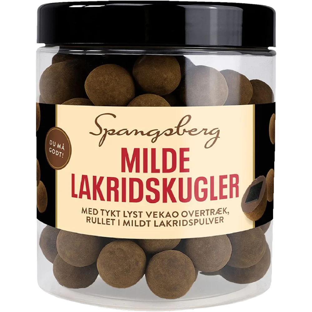 Spangsberg Milde lakridskugler