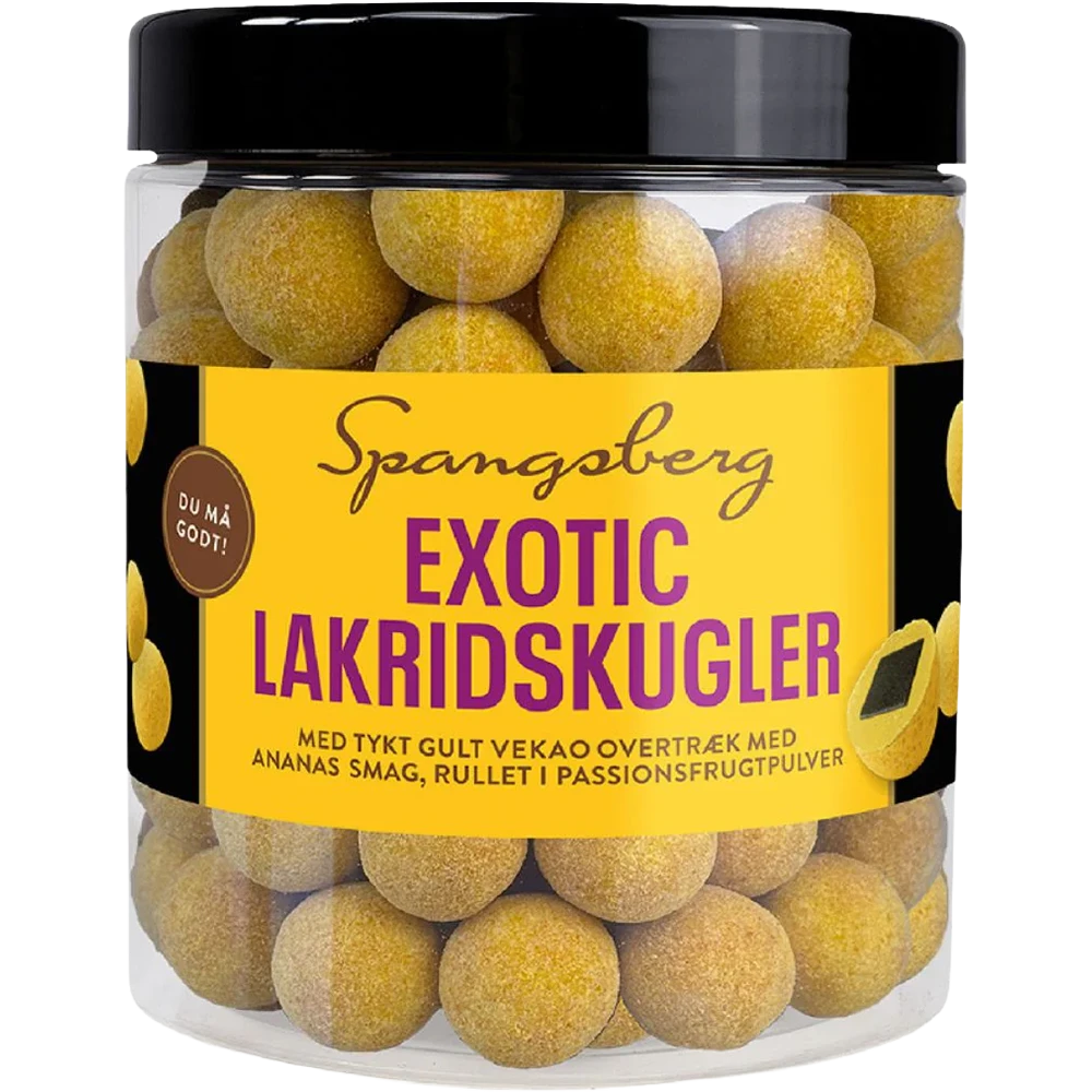 Spangsberg Exotic lakridskugler