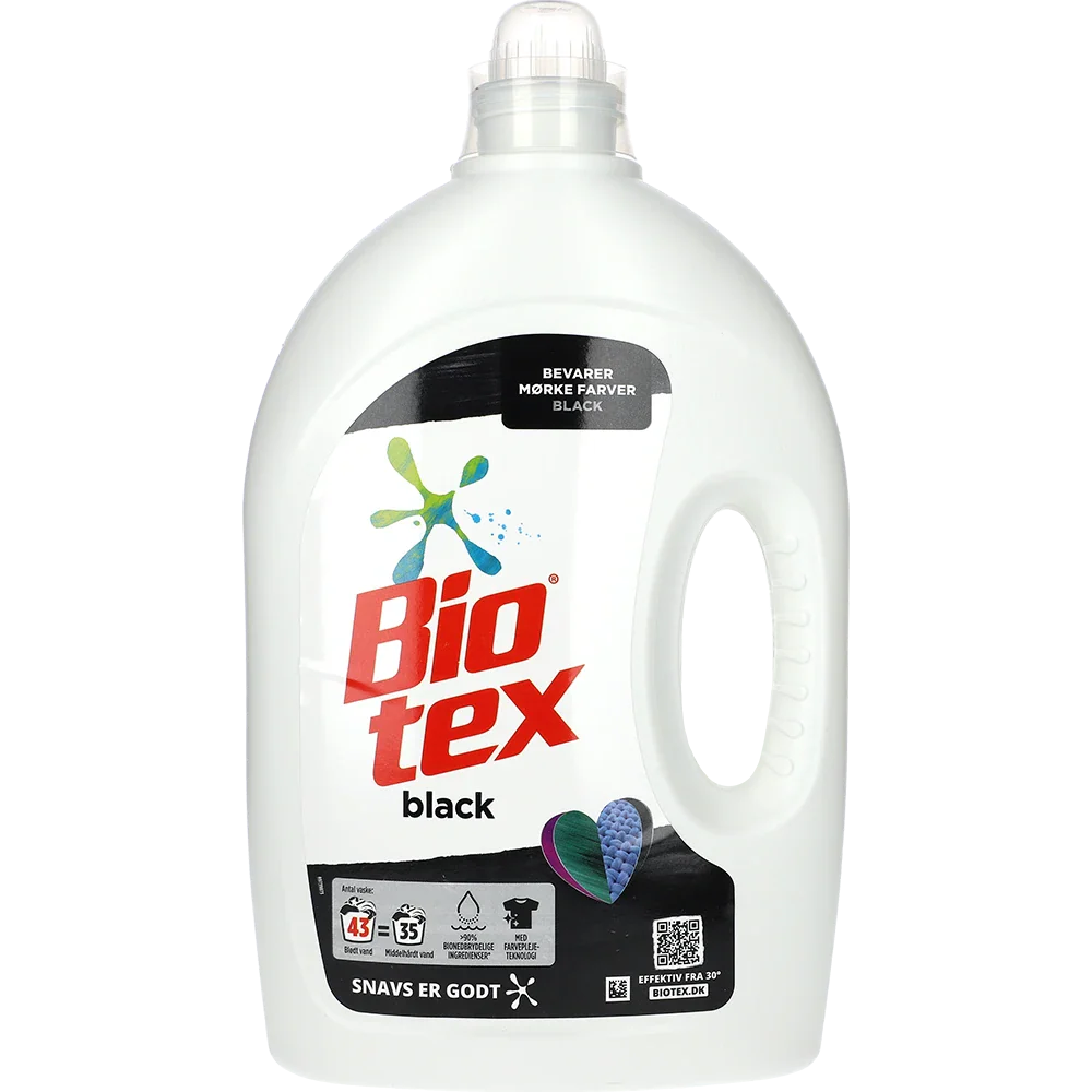 Biotex Flüssig-Waschmittel Black