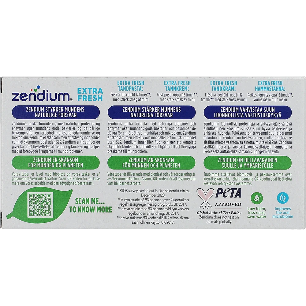 Zendium Extra Fresh