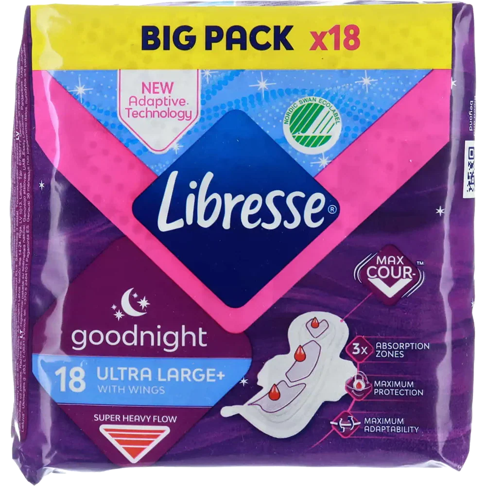 Libresse Maxi Night Ultra Large+ Wing BigPack