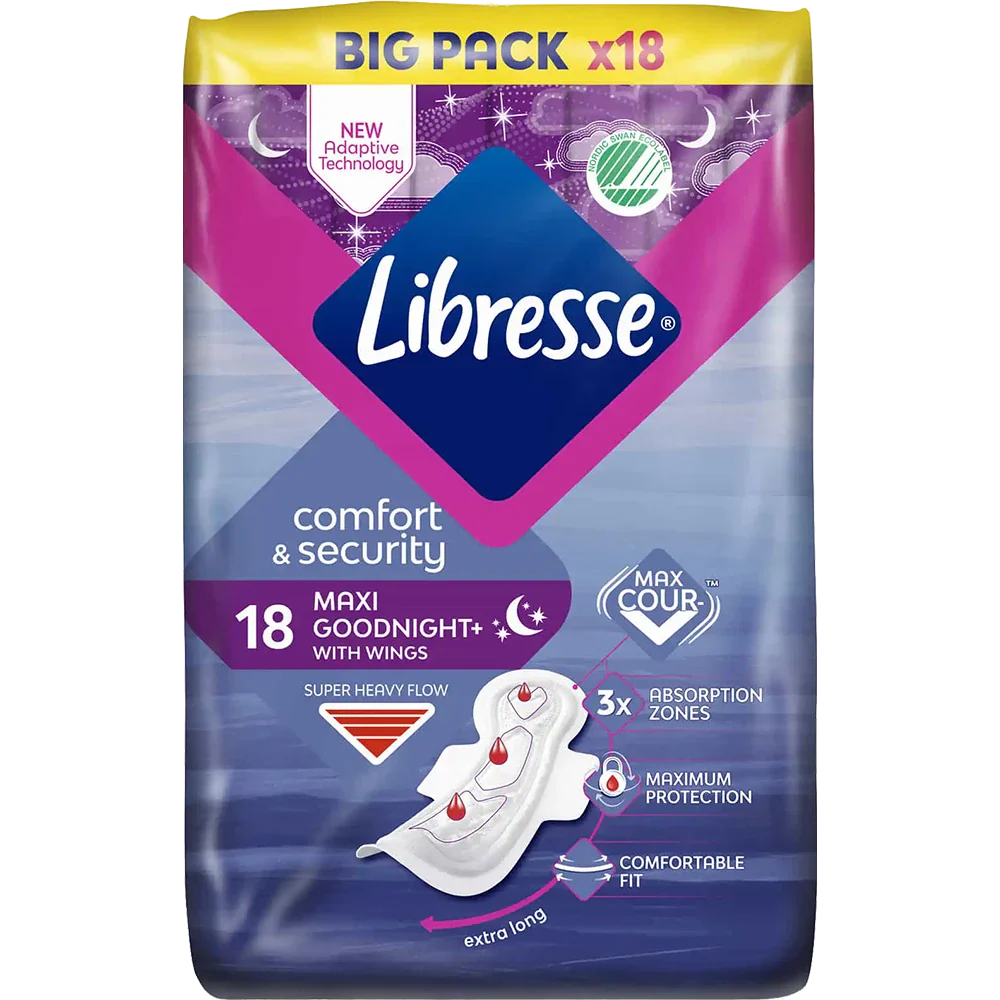 Libresse Maxi Night Wing BigPack