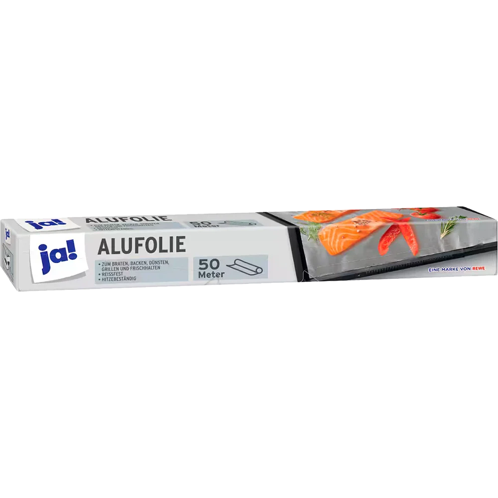 ja! Aluminiumfolie