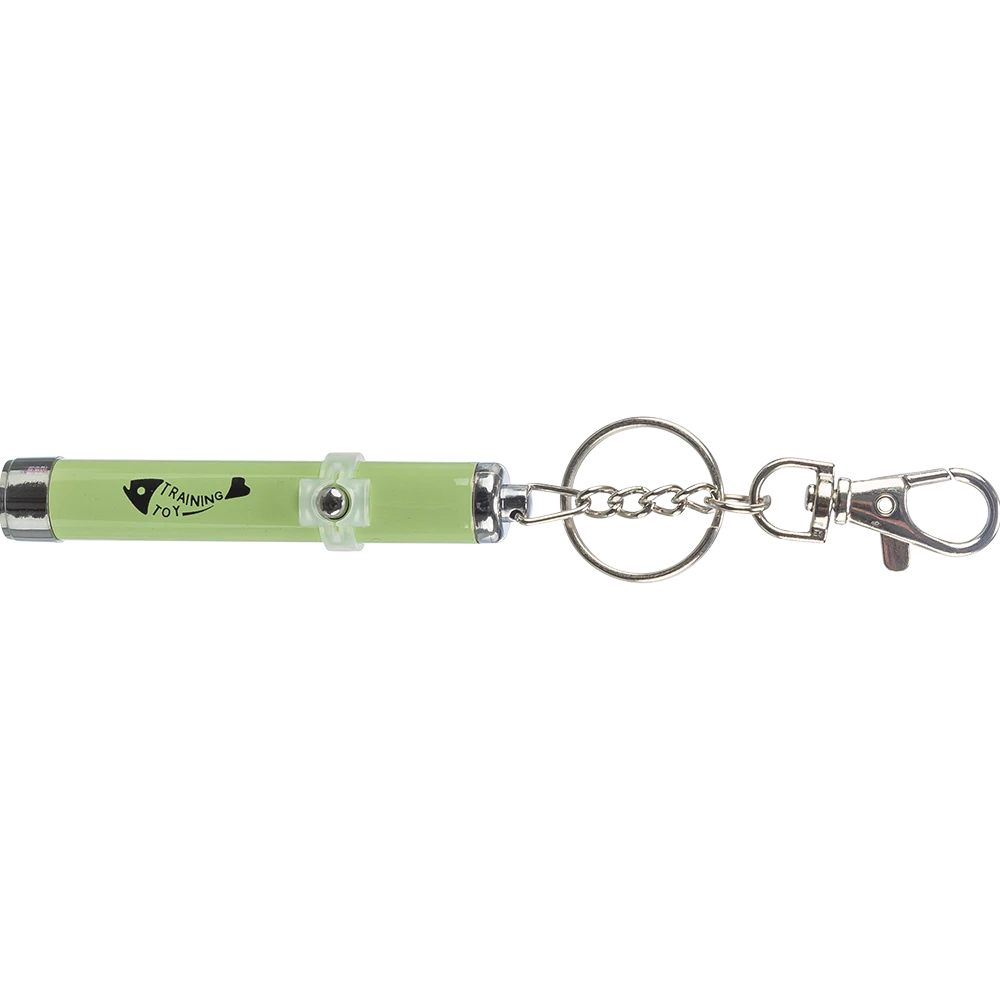 JP LED Pointer Catch the Light Fisch 8cm gelb