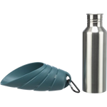 JP Flasche m. Trinknapf Edelstahl/Kunststoff 750ml
