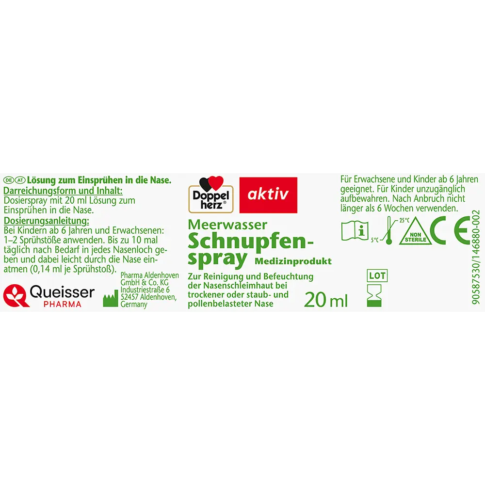 DH Meerwasser Schnupfenspray