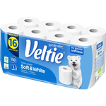 Veltie Toilettenpapier White 16x150Blatt 3lg