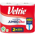 Veltie Küchenrolle Jumbo Duo 2x240Blatt 2lg