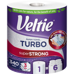 Veltie Hushållspapper Turbo 1x340ark 3-lagers
