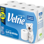 Veltie Toilettenpapier White 24x150Blatt 3lg 18,3m