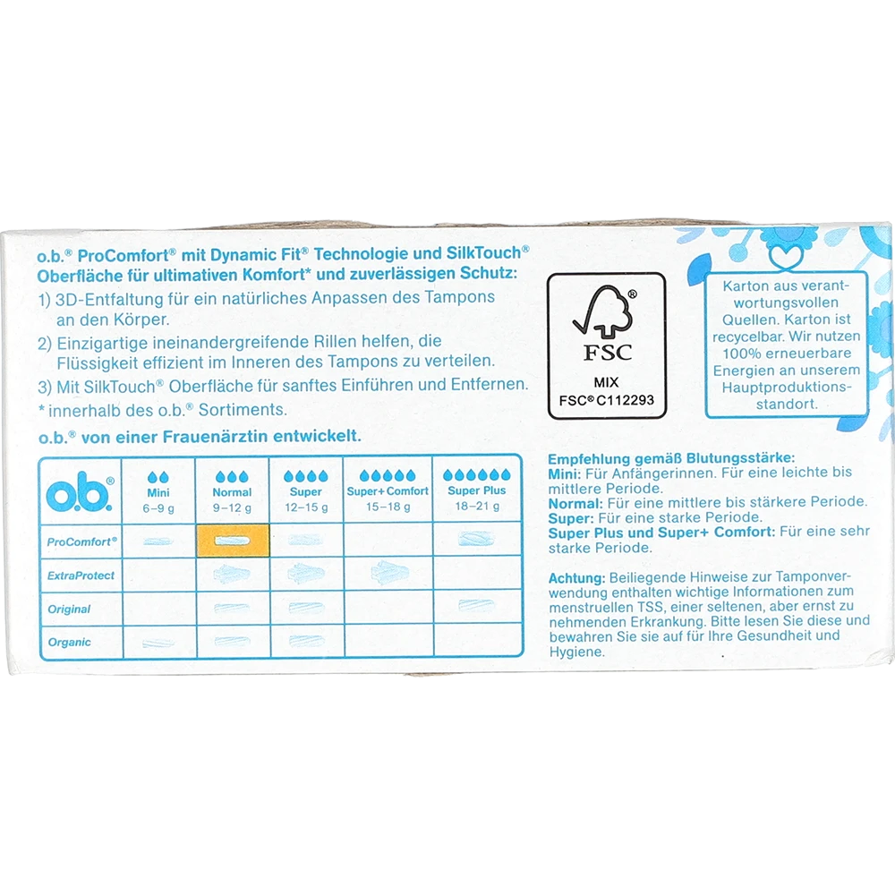 OB Tampons Pro Comfort Normal
